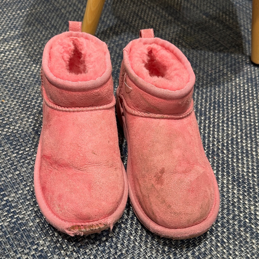 UGG Pink Girls Ultra Boots